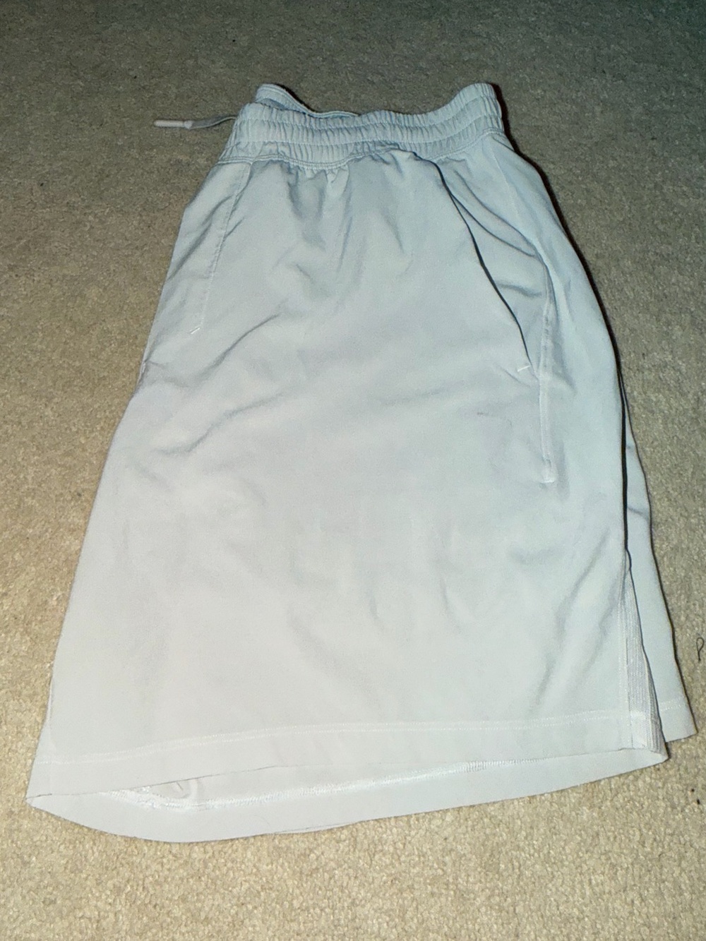 lululemon athletica Light Blue Pacebreaker Athletic Shorts with Drawstring